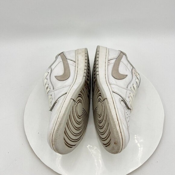 Nike Air Jordan 1 Low Men Size 8 CZ0790-100 White Neutral Particle Grey Shoes - Picture 9 of 14